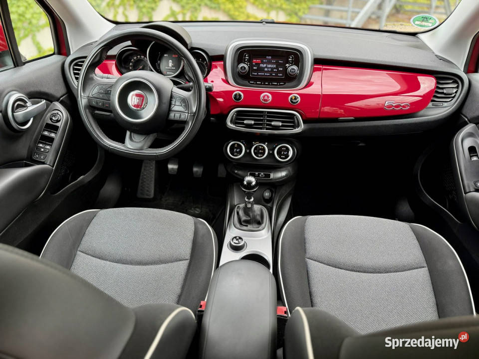 Fiat 500x 14 T MAir Sdesign bordowy Tarnowskie Góry