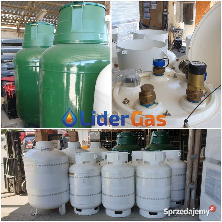 Zbiornik na gaz 2700 l butla na GAZ PROPAN LPG Sosnowiec