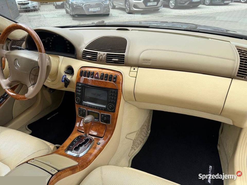 Mercedes CL 600 V12 benzyna 367 2000r Full Rok produkcji 2000 dolnośląskie Milicz