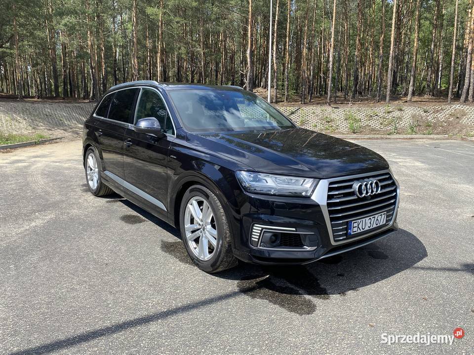 Audi Q7 etron quattro S line 30 V6 TDI Plugin mazowieckie Warszawa sprzedam