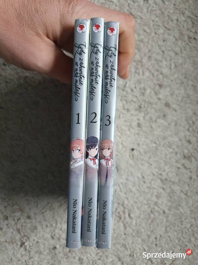 Gdy zakwitnie w nas miłość 3 tomy Manga
