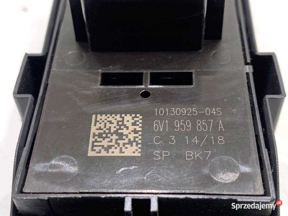 PRZEŁĄCZNIK SZYB SKODA RAPID 6V1959857A osobowe