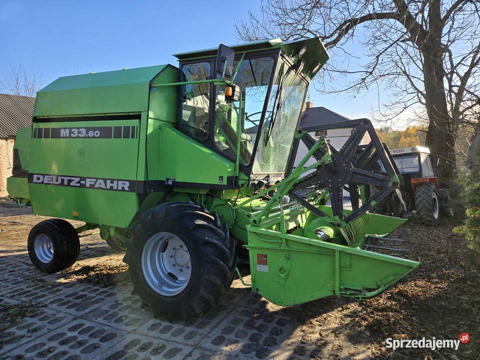 Kombajn zbożowy Deutz Fahr M 3360 i M 1080 Deutz-Fahr lubelskie Krasnystaw