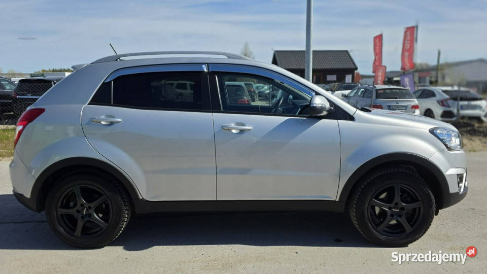 SsangYong Korando automat ledy duza navi camera lakier metallic Lębork