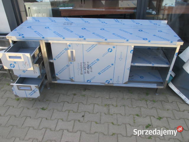 Stół Gastronomiczny Drzwi Suwane Szuflady 2 Gastronomia Ostrów Wielkopolski