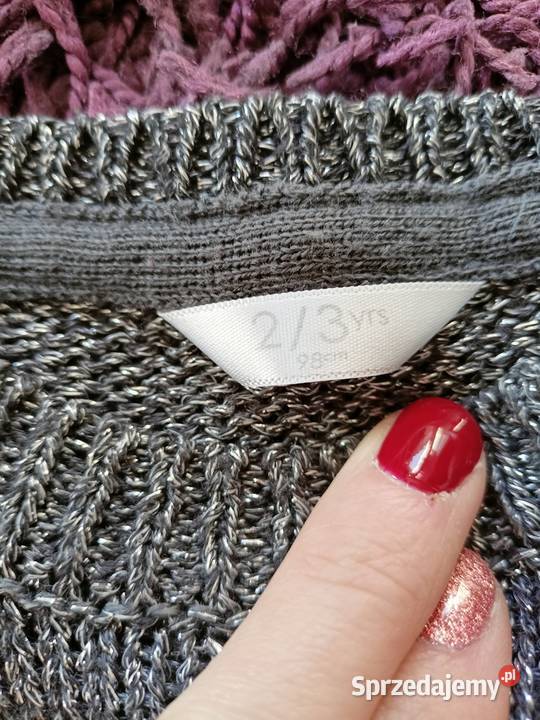 Śliczny sweter sweterek rozmiar 98 23 latka Włocławek