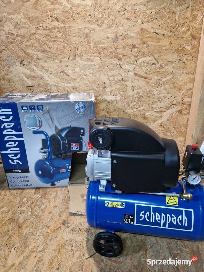 Kompresor sprężonego powietrza Scheppach HC26 Elektryczne wielkopolskie Głogowa