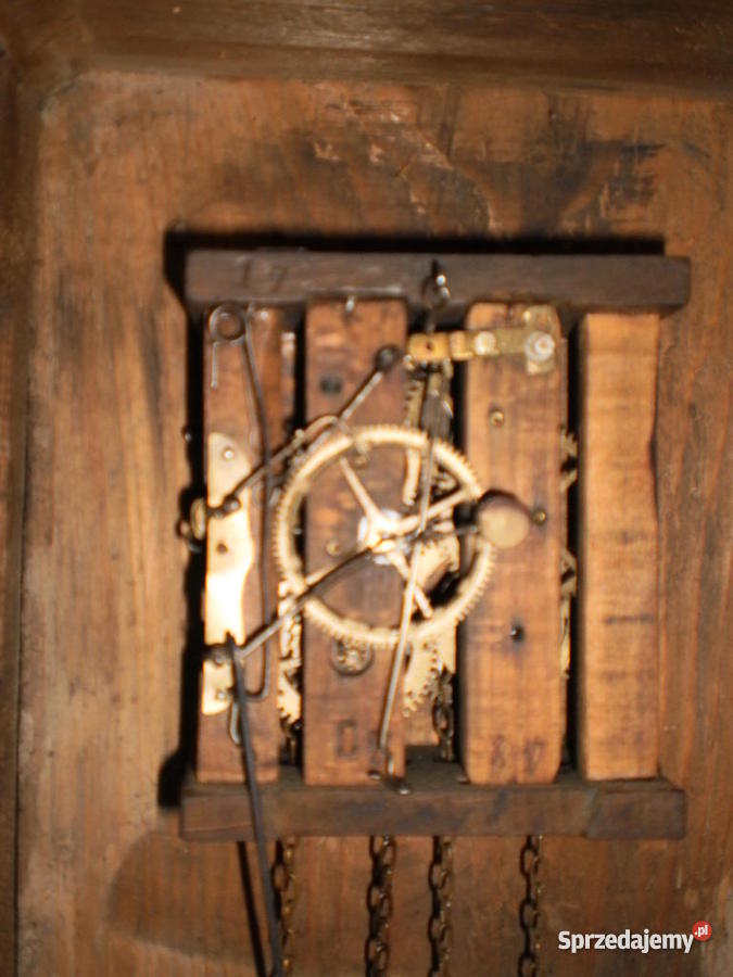 Orginalny Zegar Schwarzwald z około 1840r Bydgoszcz