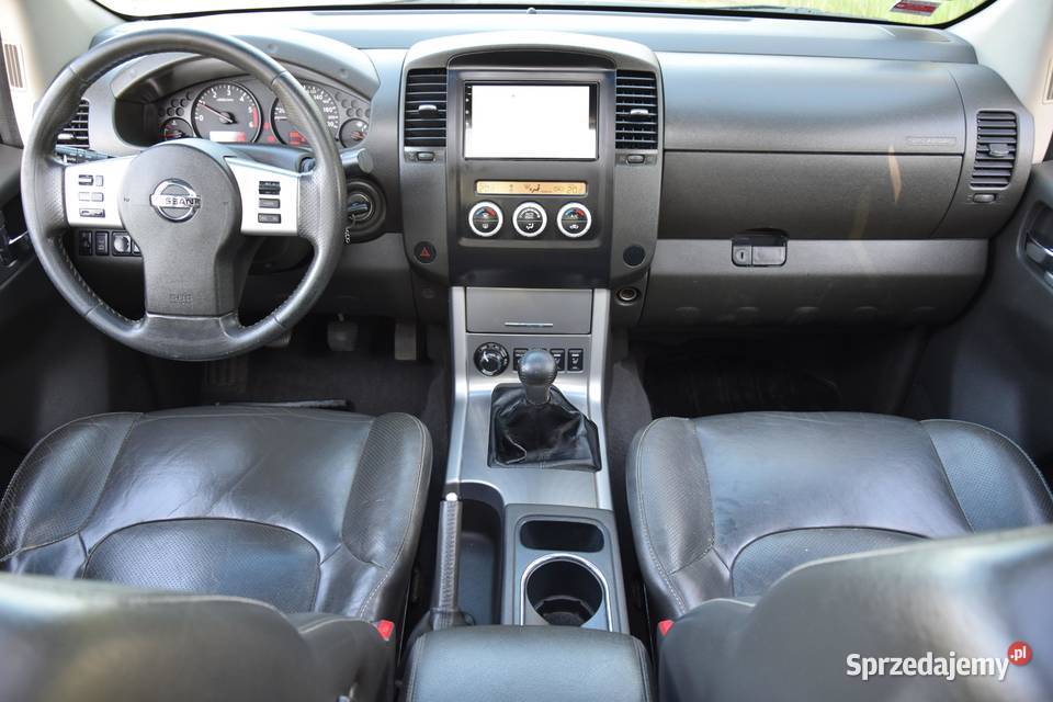 NISSAN NAVARA D40 25 DCi Skóry Szyber hak nowe 190KM lubuskie Zielona Góra
