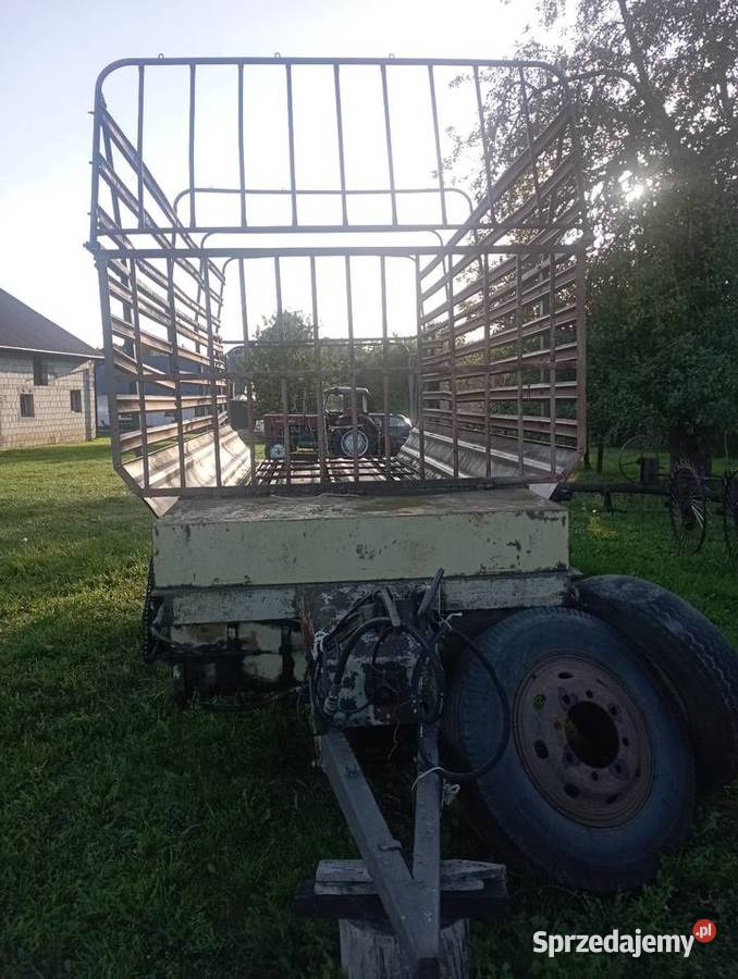 Przyczepa samozbierajaca Miroslawiec nieuszkodzony Garwolin