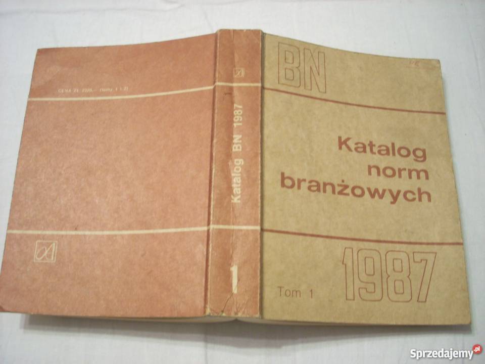 Katalog Norm Branżowych T1 1987 r katalog Lesko