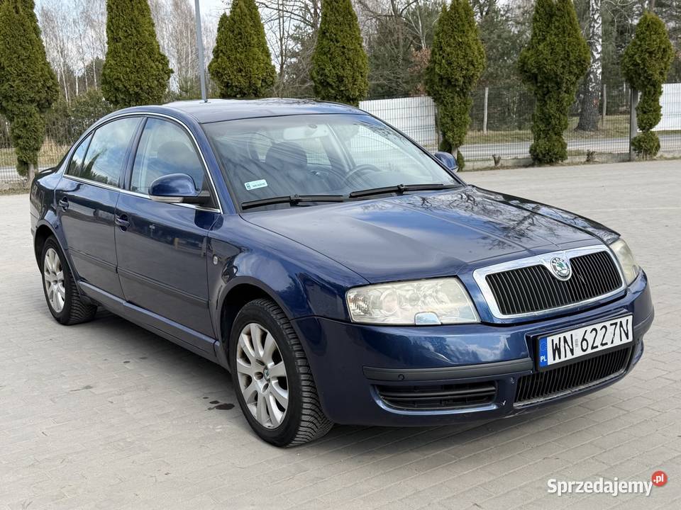 Skoda Superb 20 TDi 2007r Hak Salon mazowieckie Osowiec