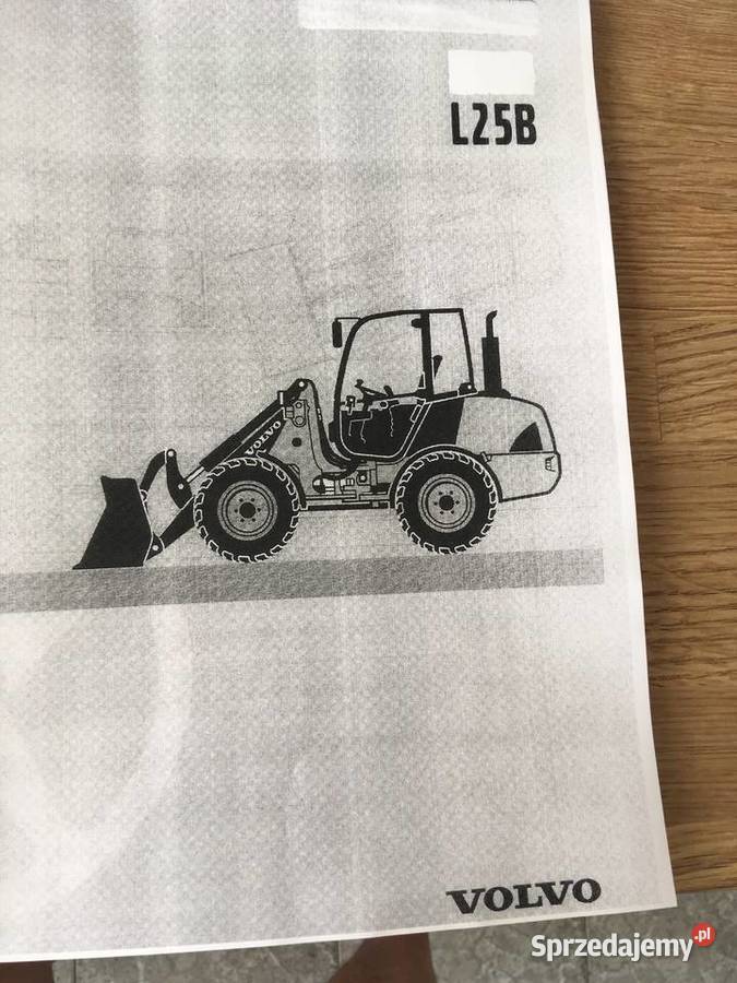 dtr instrukcja obsługi ładowarka volvo L25b i Pozostałe Szczecin
