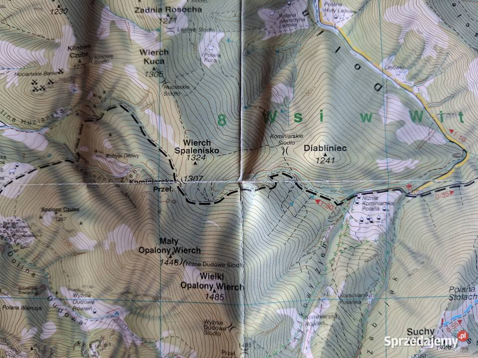 Tatry Polskie 3 in 1 mapy 120 000 123 tourist ISBN 8389580004 Kraków