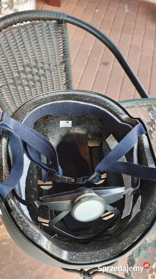 Nowy kask rowerowy czarny zachodniopomorskie Szczecin