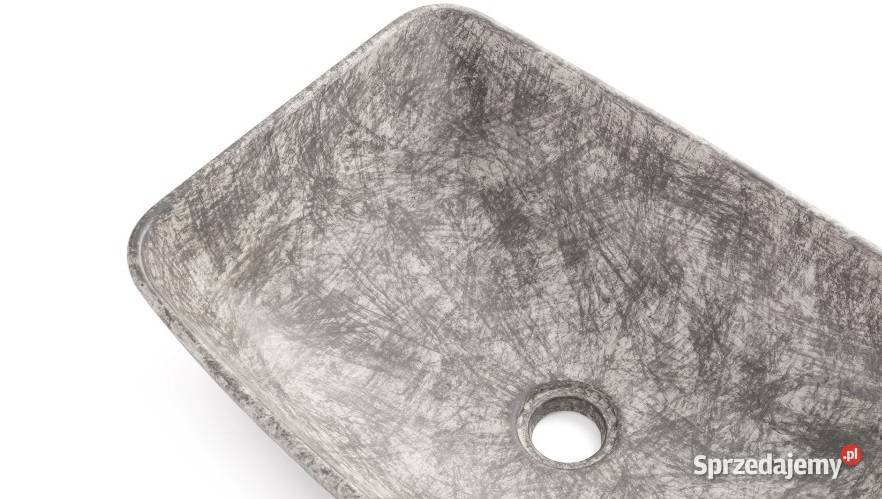 Umywalka 50 VIRGO BASIC STONE szary mazowieckie