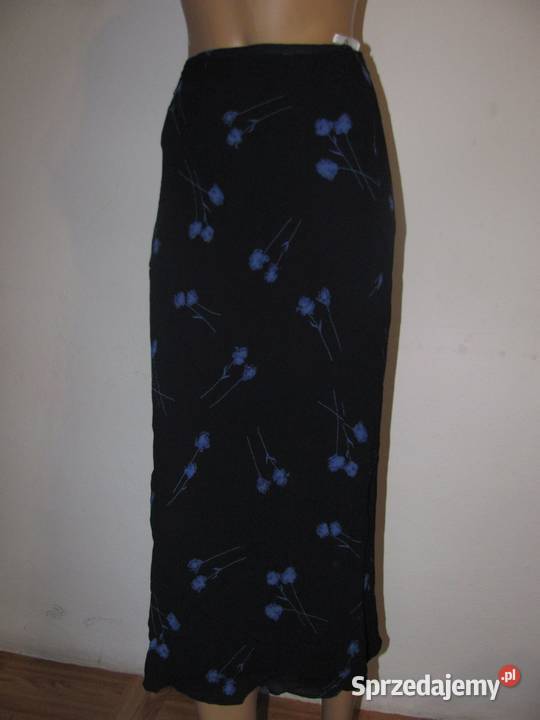 spódnica NEXT r 38 granatowa w niebieskie