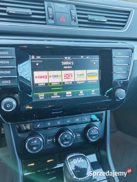 Skoda Superb 20TDI 150 łopatki zmiany biegów podlaskie Łomża