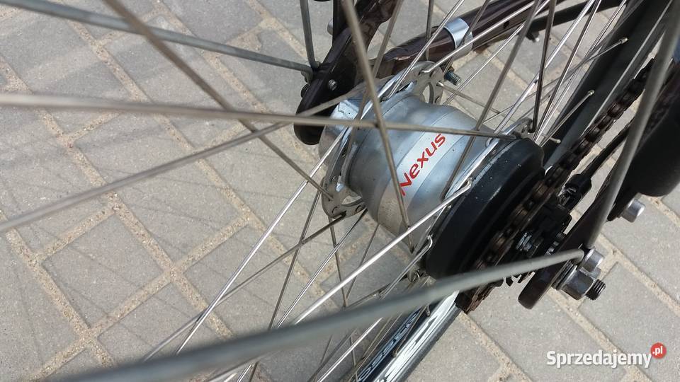 Kettler 7biegi Nexus Prądnica koła 28 Super Stan