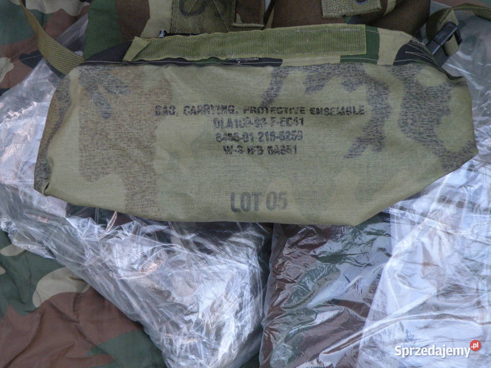 Mundur ochronny NBC mopp suit woodland MEDIUM