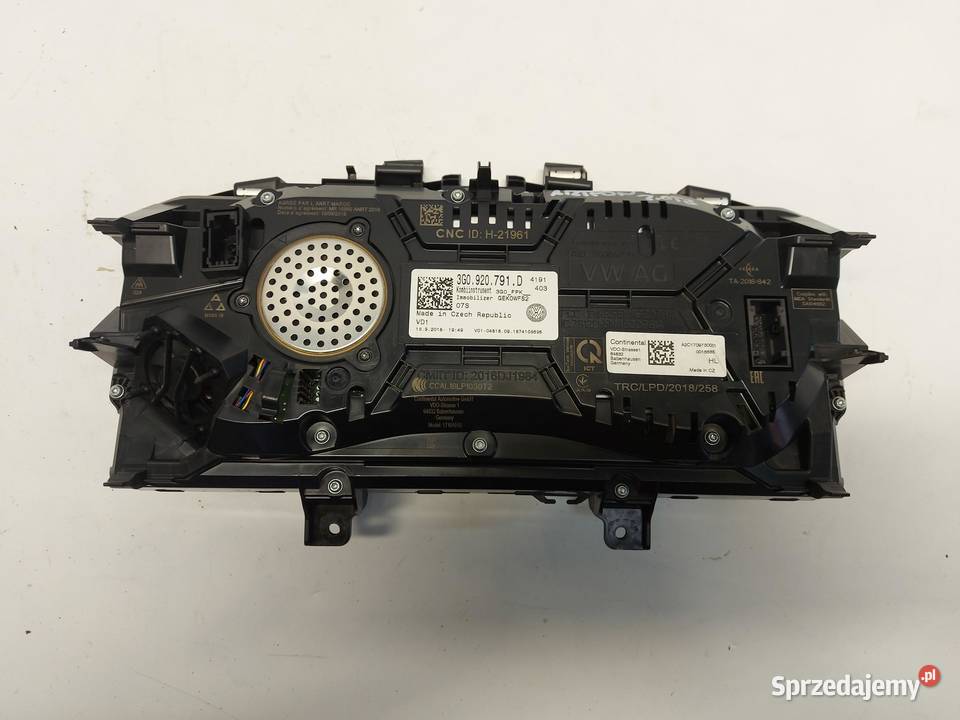 VW Arteon 3G8 2018r LICZNIK ZEGARY 3G0920791D osobowe