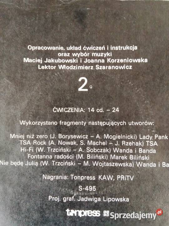 3 Płyty Winylowe Aerobik lata 1980 Wałbrzych