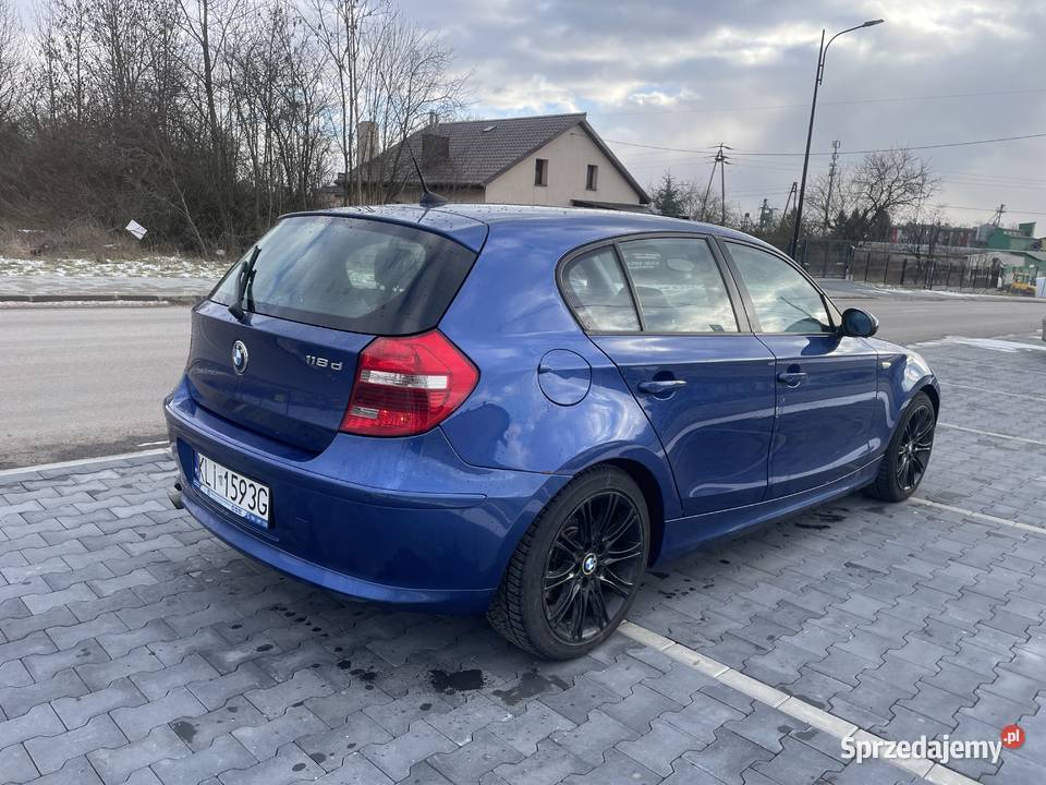 Bmw 1 lift 2008 r 20 d klimatronik grzane fotele manualna świętokrzyskie Busko-Zdrój