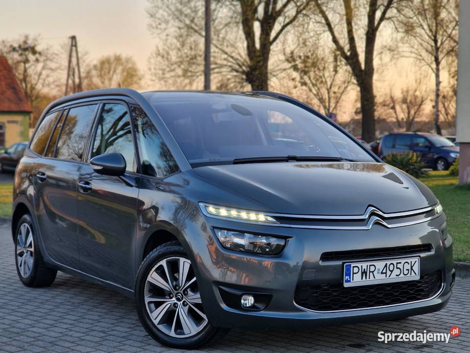ŚLICZNY 7Osób Citroen C4 Grand Picasso 16HDi 120 wielkopolskie Pleszew