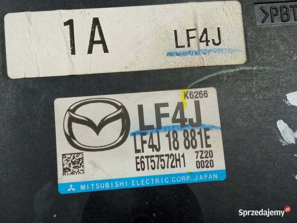 STEROWNIK SILNIKA LF4J18881E 20 B 146 Mazda 6 II świętokrzyskie