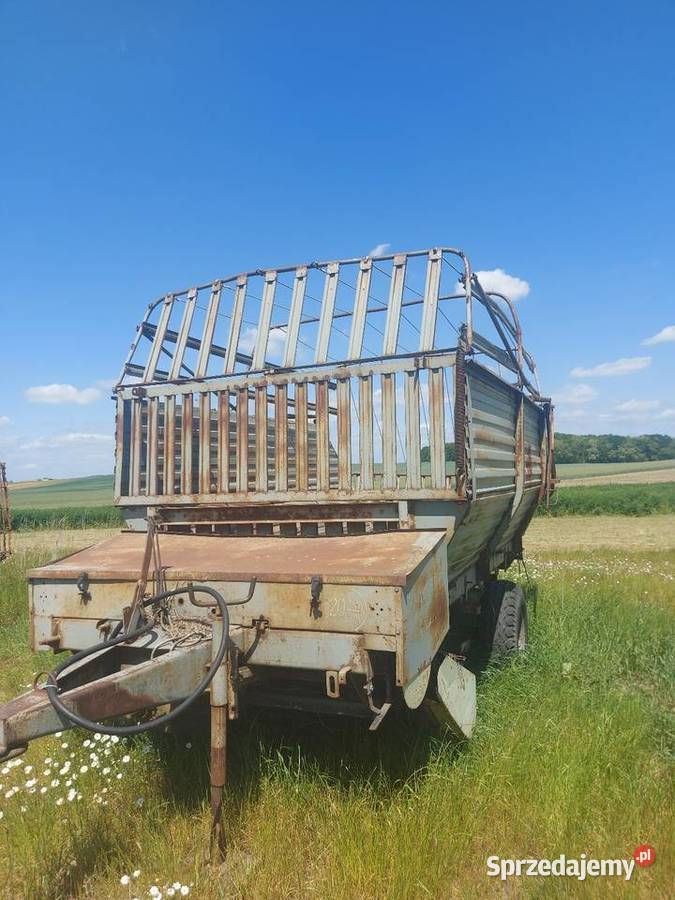 Przyczepa samozbierająca T055 nieuszkodzony