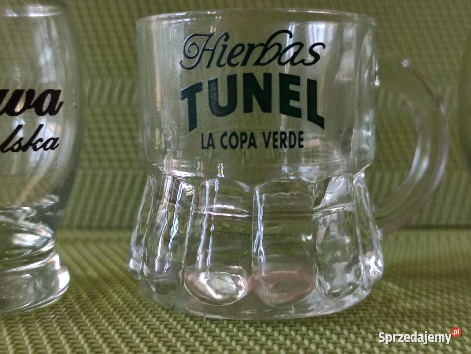 Kolekcjonerskie mini kieliszki szklane 3 Okazja Pruszków