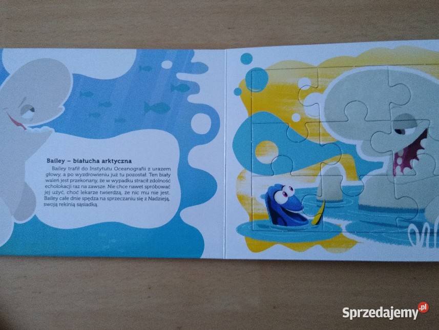 Książka książeczka z puzzlami Gdzie jest Dory Szczecin