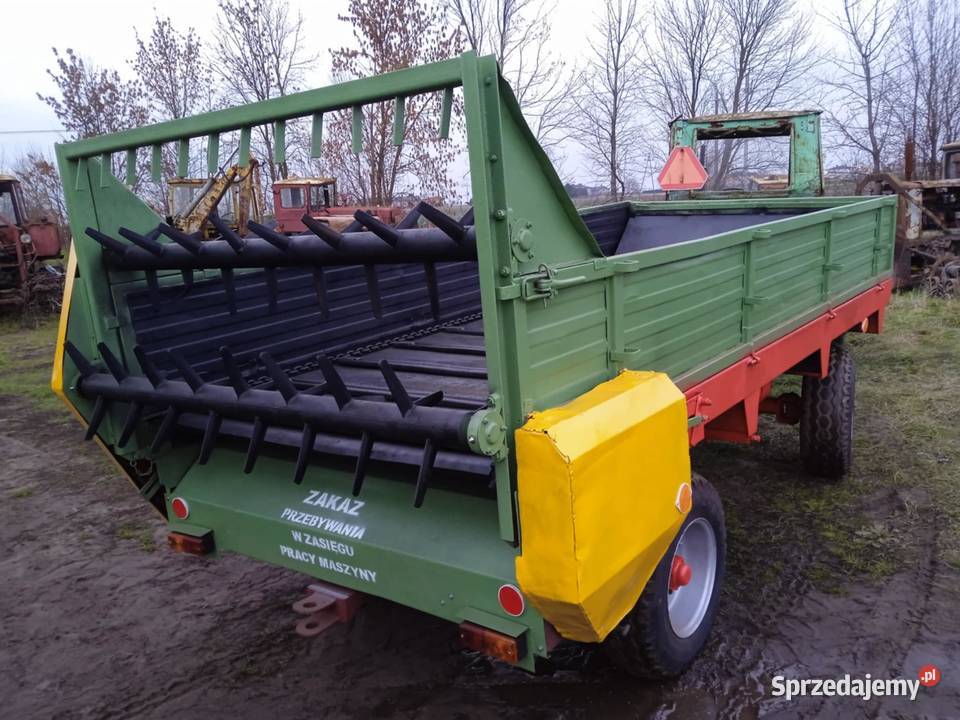 rozrzutnik 4 tony dwuosiowy agromet brzeg unia łódzkie Bryski sprzedam