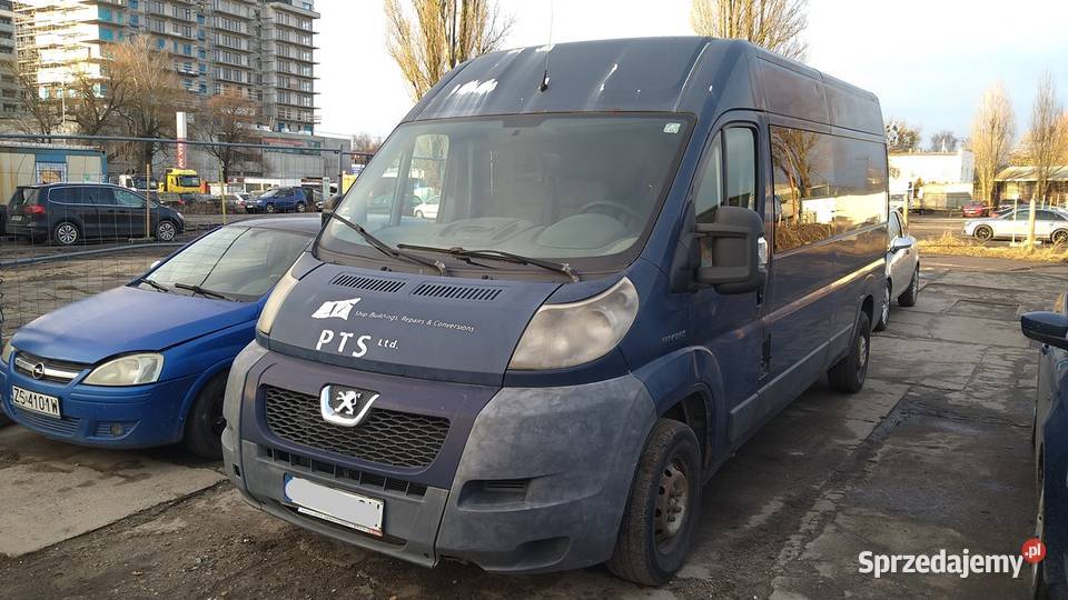 Peugeot boxer 2007r 22 diesel 7 osobowy klima Szczecin