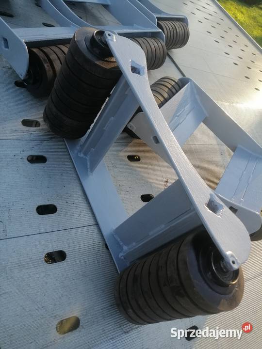 Wózek Rolka pod urwane zblokowane koło Holowanie Kotla