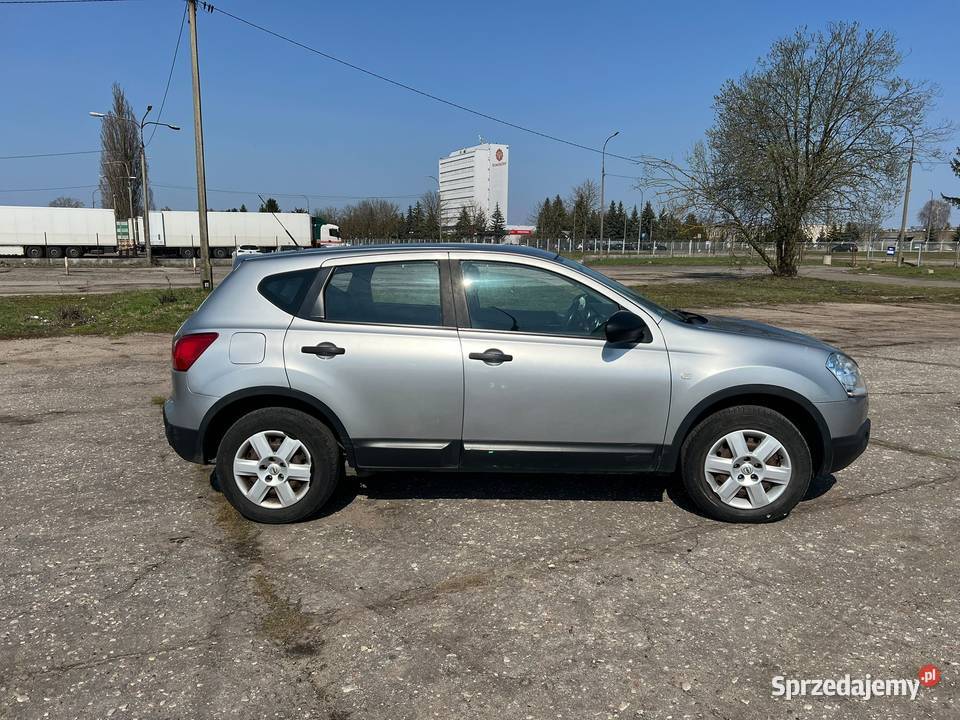 Nissan Qashqai 2009r 16 z gazem i hakiem Rok produkcji 2009 Sokołów Podlaski