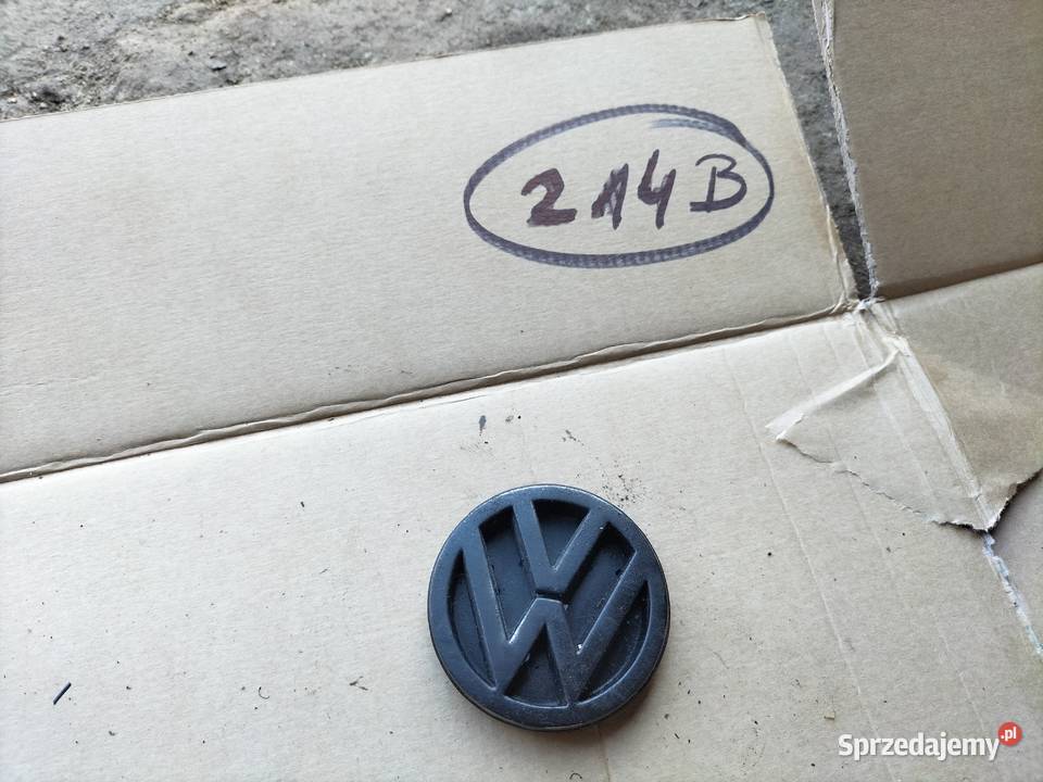 GOLF II 2 JETTA 2 ZNACZEK EMBLEMAT NAPIS TYŁ Kamień-Kolonia