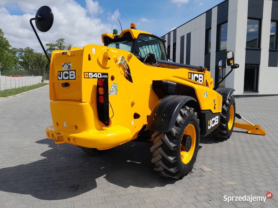 ŁADOWARKA TELESKOPOWA 17 METRÓW JCB 540170 CAT wielkopolskie