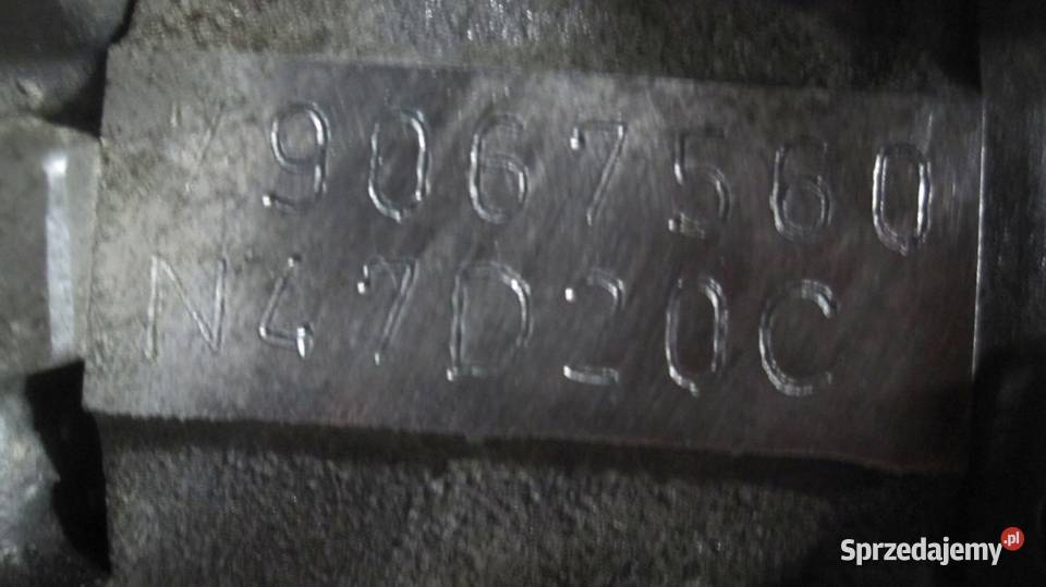 BMW 1 3 5 X3 X5 20 D N47D20C 143 152 10r silnik osobowe Silniki kompletne Silniki i osprzęt świętokrzyskie