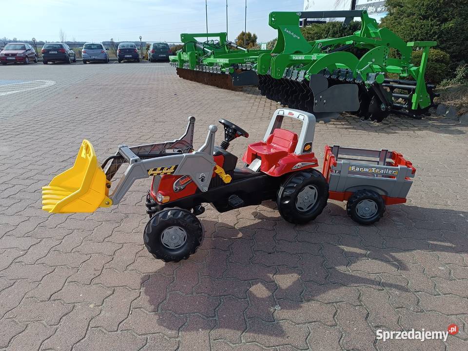 Zabawka traktor Rolly Toys na pedały mocny Wieluń