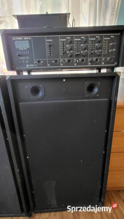 Unitra eltron zg602 eltron 100u Wzmacniacze i pokrewne Bartoszyce