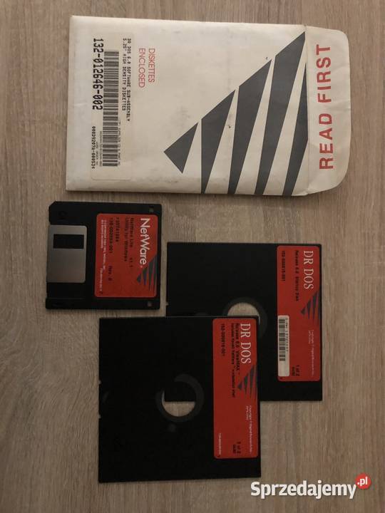 Program NetWare dyskietki 35 i 525 Chorzów