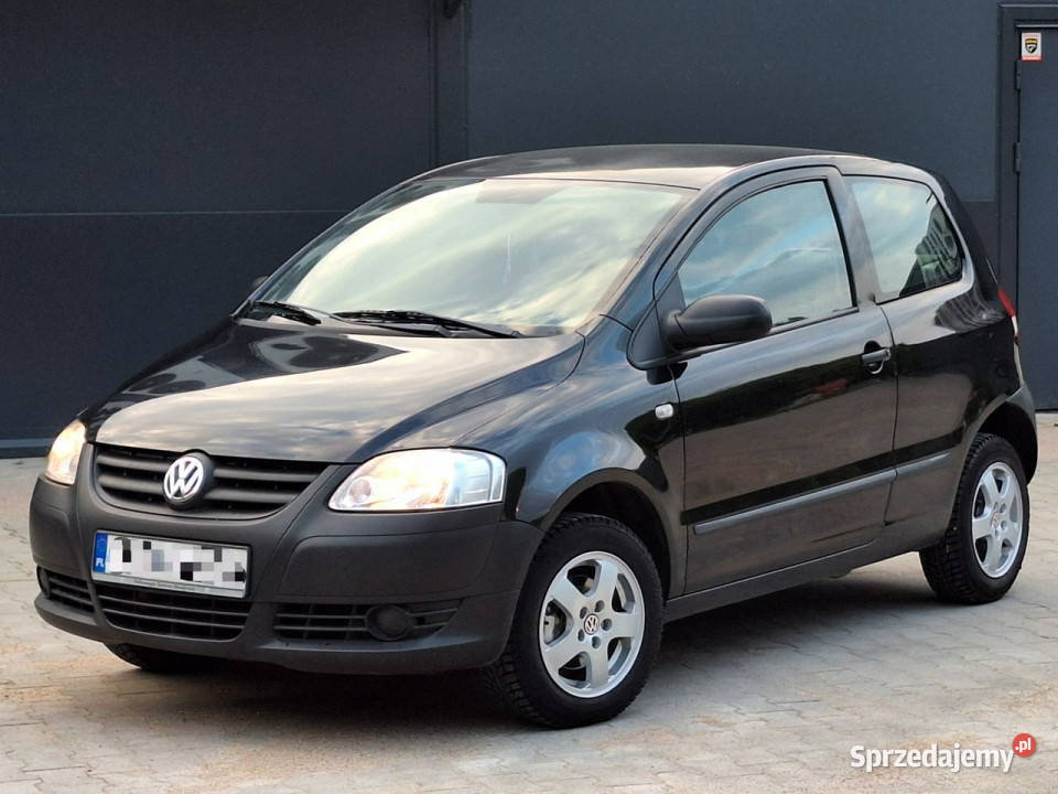 Volkswagen Fox KLIMATYZACJA benzyna ALUfelgi czarny Olsztyn sprzedam