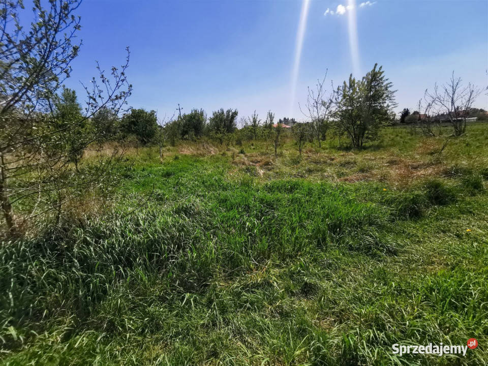 sprzedaży gruntu Złoczew 1254m2 łódzkie