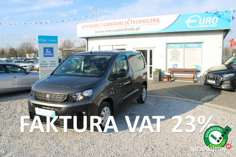 Peugeot Partner Salon Polska Gwarancja L1 czujnik deszczu Warszawa