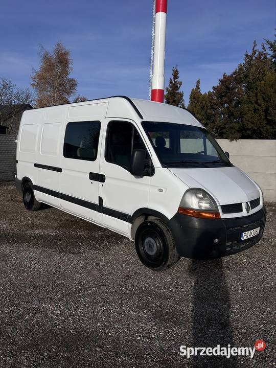 Renault Master 6osobowy brygadowy 2004r 25 DCI Gniezno sprzedam