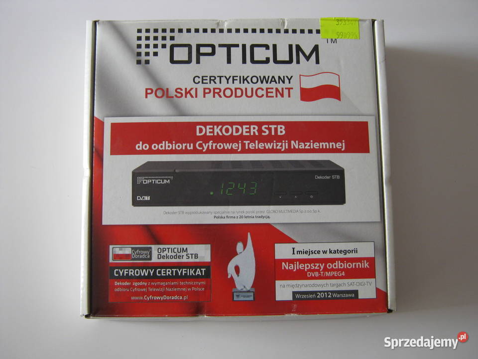 Dekoder DVBT OPTICUM