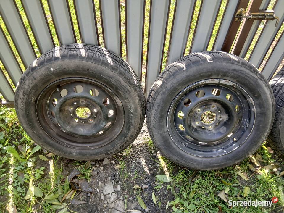 Koła felgi stalowe z oponami 15 BMW E36 5x120 4 Poniatowa
