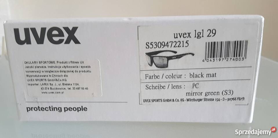 Okulary UVEX Lgl 29