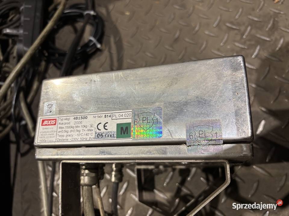 Waga podestowa AXIS 4B1500 1250x1250mm 1500